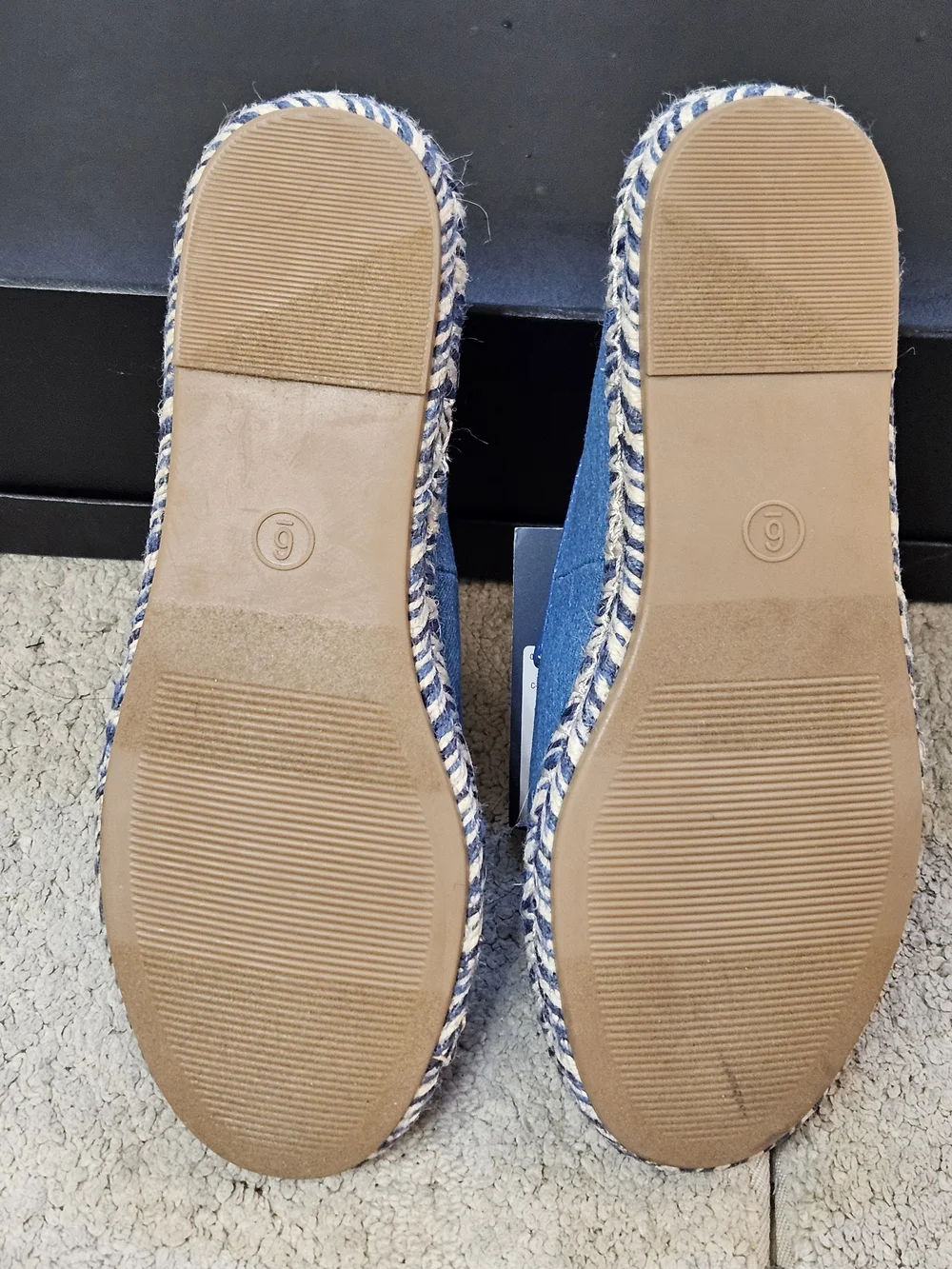 Universal Thread Denim Espadrille Slip-On Shoes – Women's Size 6 – New With Tags
